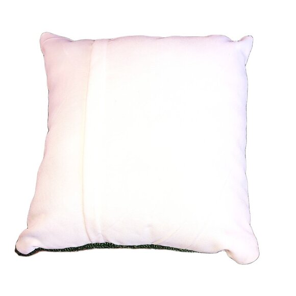 Hummingbird Hooked Wool Throw Pillow 16x16 NWT - Picture 10 of 10